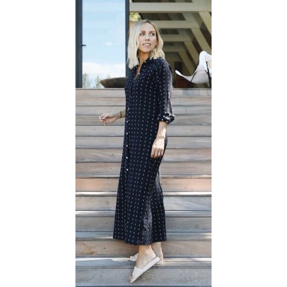 Damsel +The Odells Caftan Maxi Dress in Voyage - Sz M - Picture 3 of 8